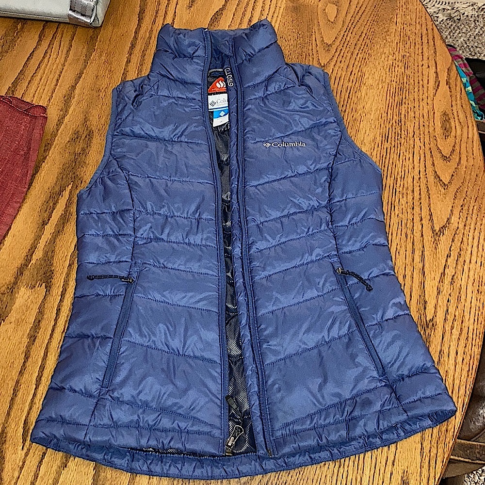 Columbia Down Vest XS